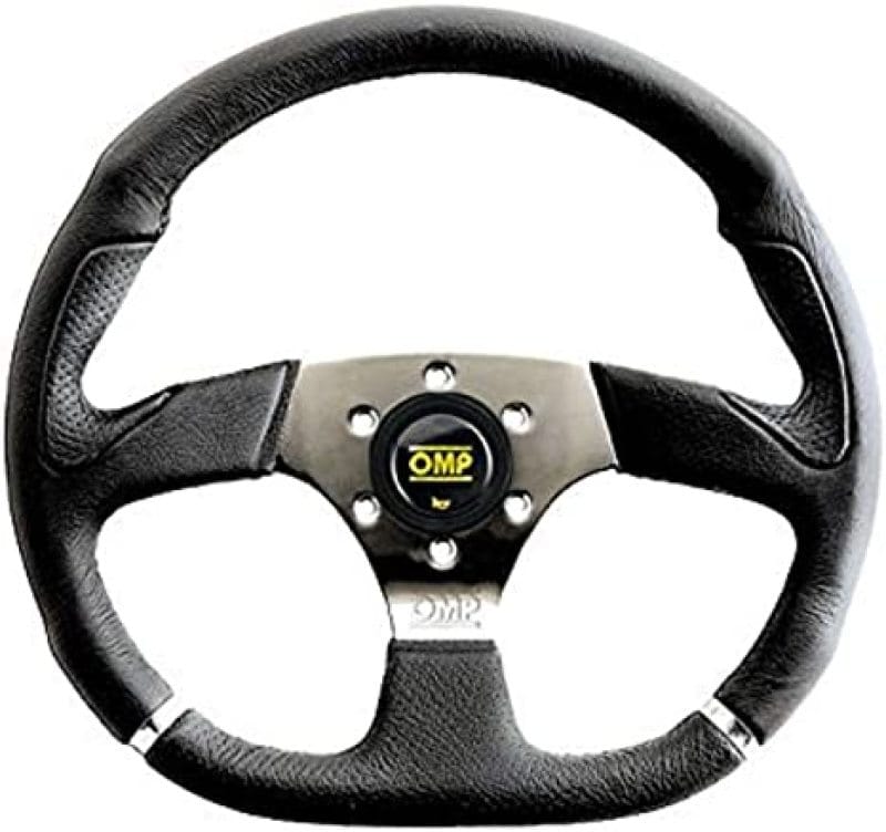 OMP — OMP Cromo Steering Wheel w/ 3 Steel Spokes Supplied