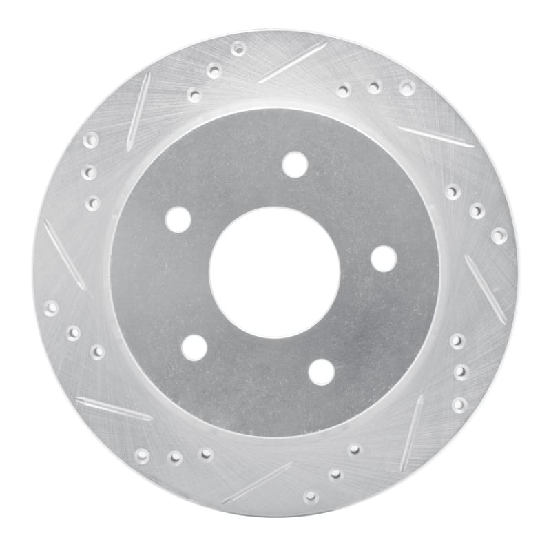 R1 Concepts — R1 97-05 Chevrolet S10 Rear Left Drilled & Slotted Silver Brake Rotor
R1 Brake Rotor Drill