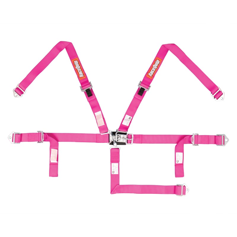 Racequip — RaceQuip Pink JR. L & L 5pt Harness