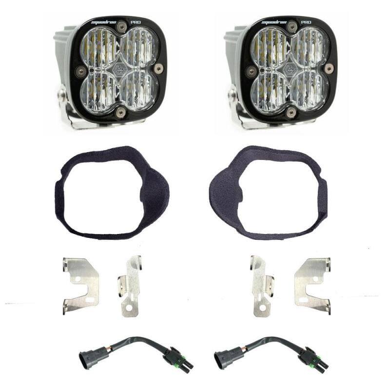 Baja Designs — Baja Designs 2019+ Mercedes Sprinter Squadron SAE Fog Pocket Light Kit