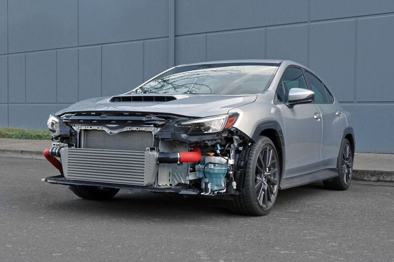 Perrin Performance — PERRIN 02-25 Subaru WRX/STI Standard Size Front Mount Intercooler Core - Silver