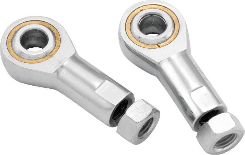 Bikers Choice — Chrome Rod Ends and Lock Nut