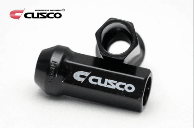 Cusco — Cusco Universal Wheel Lug Nut Set M12 x P1.5mm - Black (16pcs)
