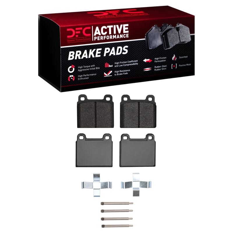 DFC — DFC 75-85 Ferrari 308 GTS Front Active Performance Pads and Hardware Kit
DFC Brake Pad Set