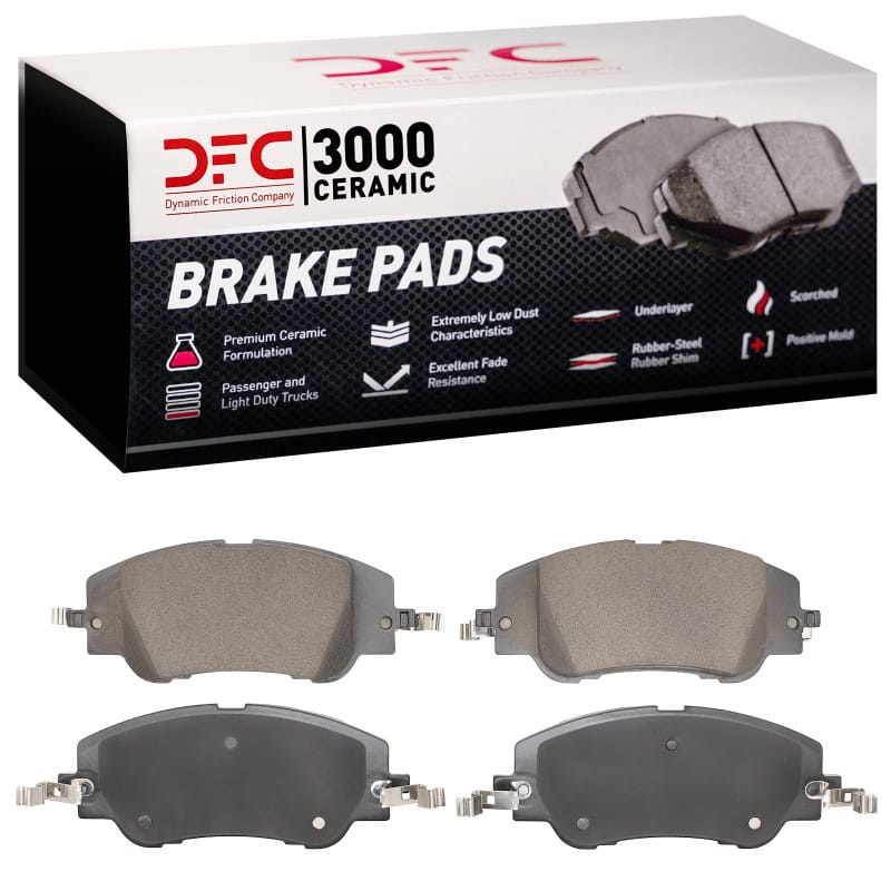 DFC — DFC 22-23 Peugeot 8 (Mexico) Front 3000 Ceramic Brake Pads
DFC Brake Pad Set
