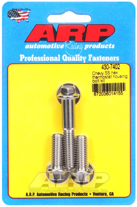 ARP — ARP Chevy SS Hex Thermostat Housing Bolt Kit