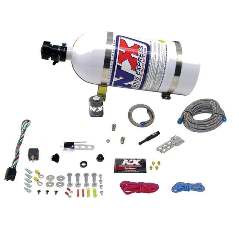 Nitrous Express — Nitrous Express Dry EFI Single Nozzle Nitrous Kit (35-150HP) w/15lb Bottle
Injection System Kit
N2OSys
