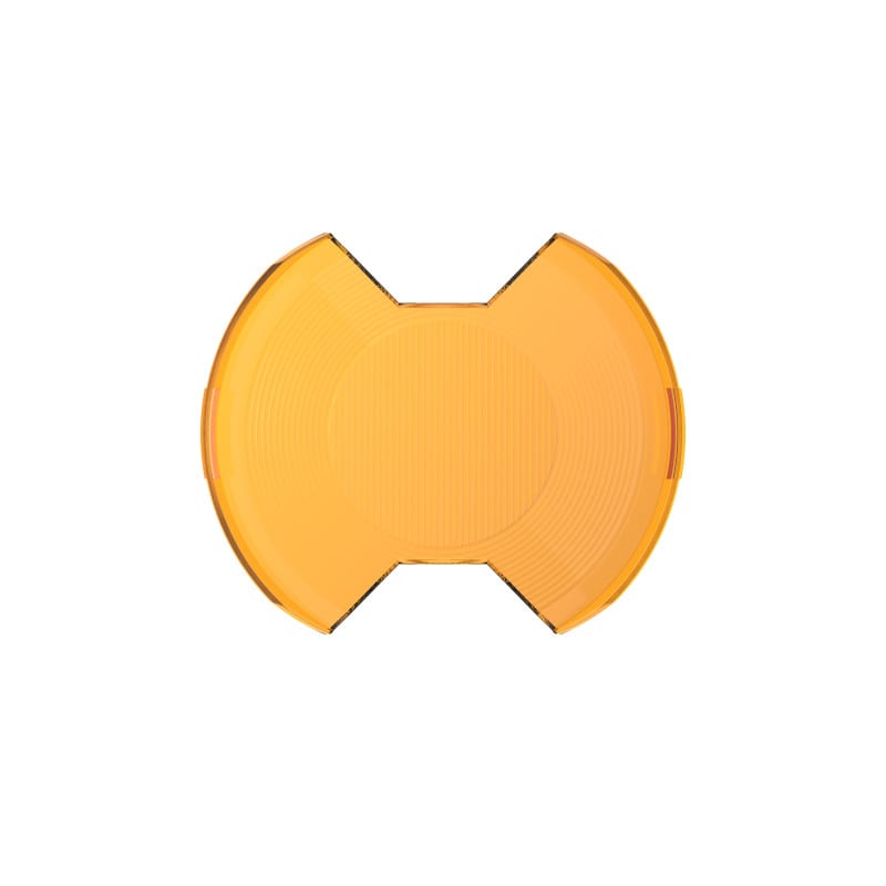 KC HiLiTES — KC HiLiTES SlimLite 6in Light Shield - Spread Beam - Amber