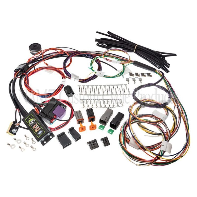 NAMZ — NAMZ Complete Bike Harness w/Starter Relay & 3-Circuits & Self Canceling & Run/Brake/Turn Sig Module
