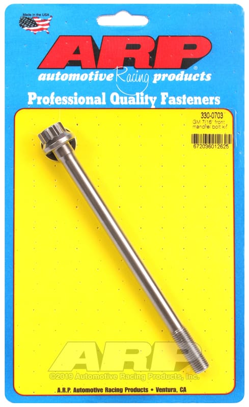 ARP — ARP GM 7/16 Front Mandrel Bolt Kit