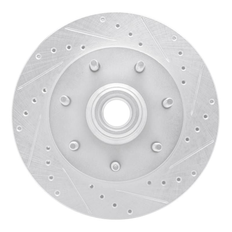 R1 Concepts — R1 97-04 Ford F-150 RWD Front Right Drilled & Slotted Silver Brake Rotor
R1 Brake Rotor Drill
