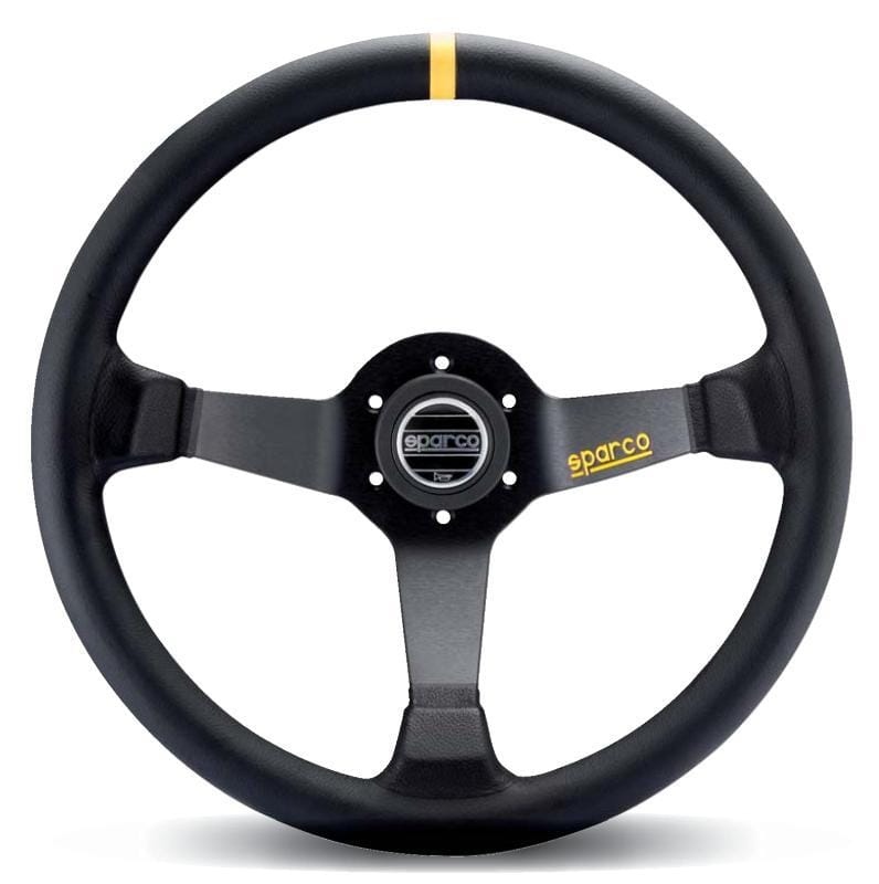 SPARCO — Sparco Steering Wheel 345 Leather Black