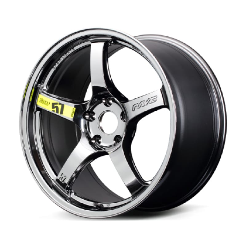 Gram Lights — Gram Lights 57CR Limited 18X9.5 +38 5-100 Rays Black Metal Coat
