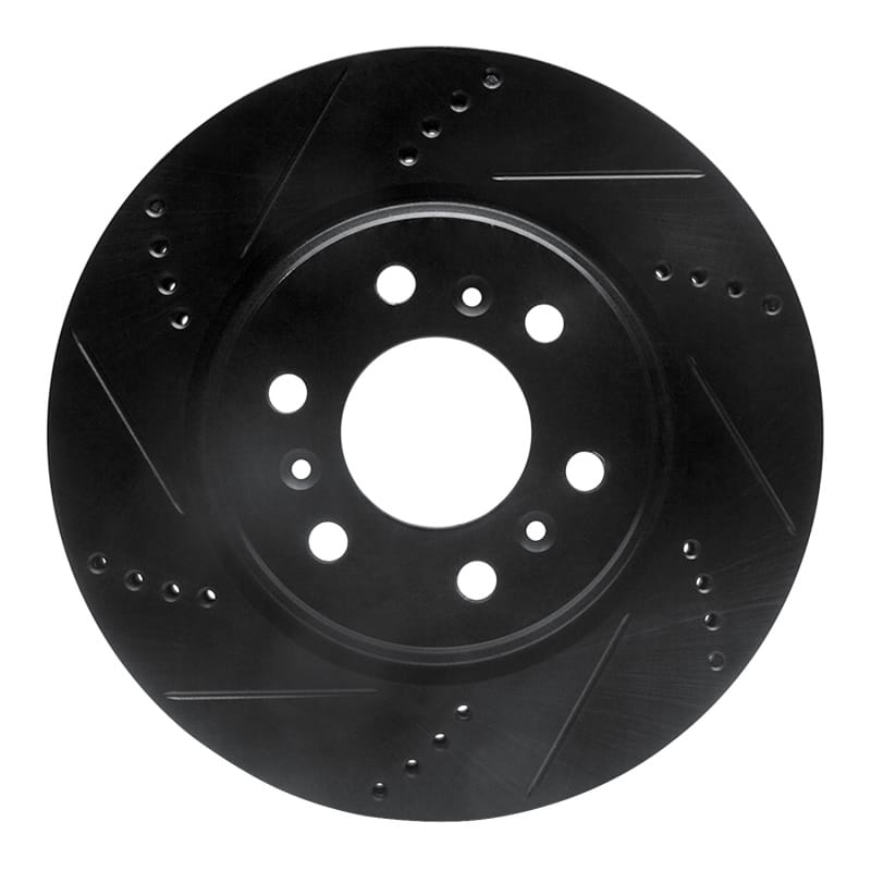 R1 Concepts — R1 06-09 Buick Terraza Front Left Drilled & Slotted Black Brake Rotor
R1 Brake Rotor Drill