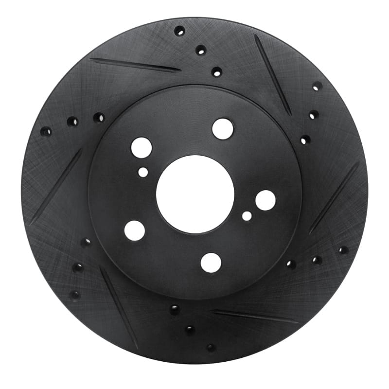 R1 Concepts — R1 16-22 Toyota Corolla (US/Canada) Front Right Drilled & Slotted Black Brake Rotor
R1 Brake Rotor Drill