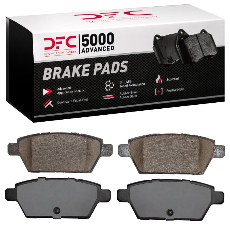 DFC — DFC 06-13 Ford Fusion Rear 5000 Advanced Ceramic Brake Pads
DFC Brake Pad Set