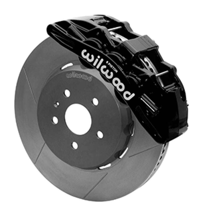 Wilwood — Wilwood SX6R Front Brake Kit 15in Lug Drive Slotted Black w/ Lines 10-14 Chevrolet Camaro SS
BRAKE KIT