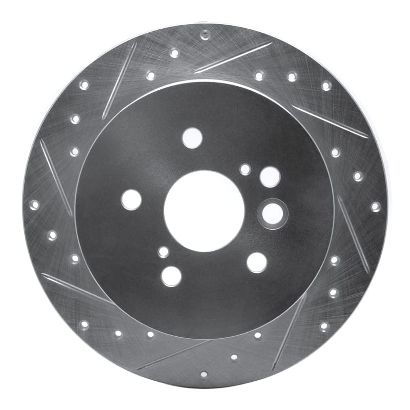 R1 Concepts — R1 04-05 Toyota RAV4 Rear Left Drilled & Slotted Silver Brake Rotor
R1 Brake Rotor Drill