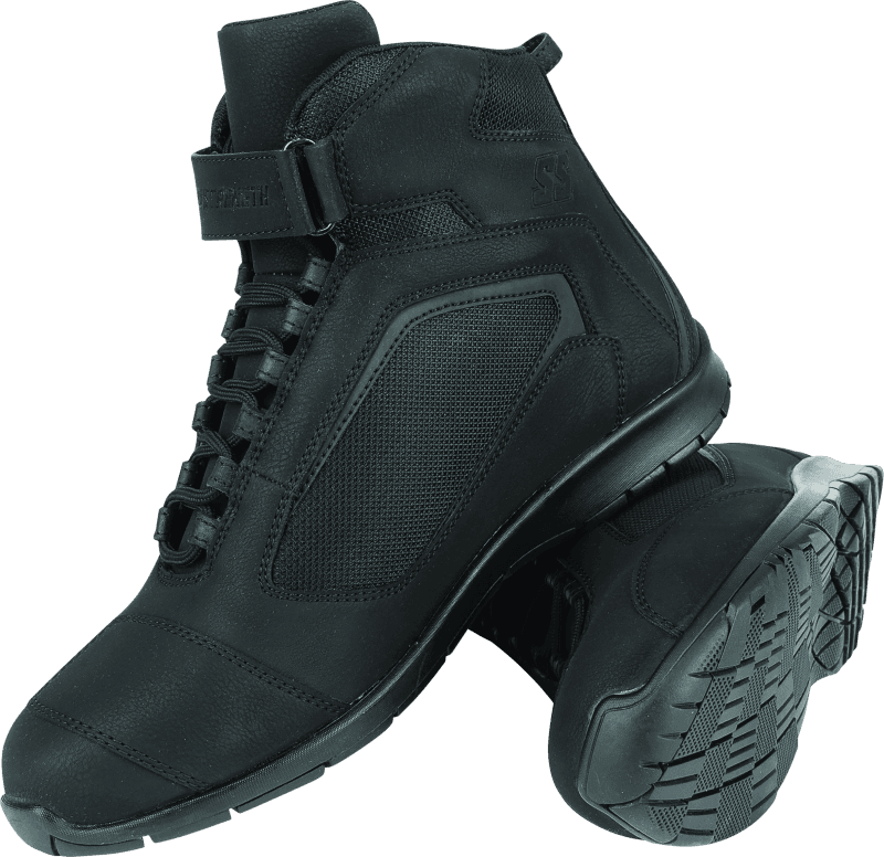 Speed and Strength — Speed and Strength Moment of Truth Leather Shoe Black Size - 13