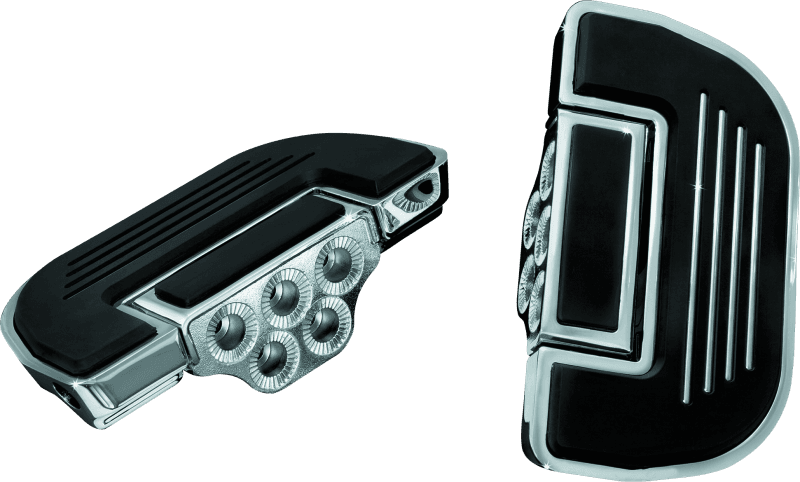 Kuryakyn — Kuryakyn Premium Ribbed Floorboards Without Adapter Chrome