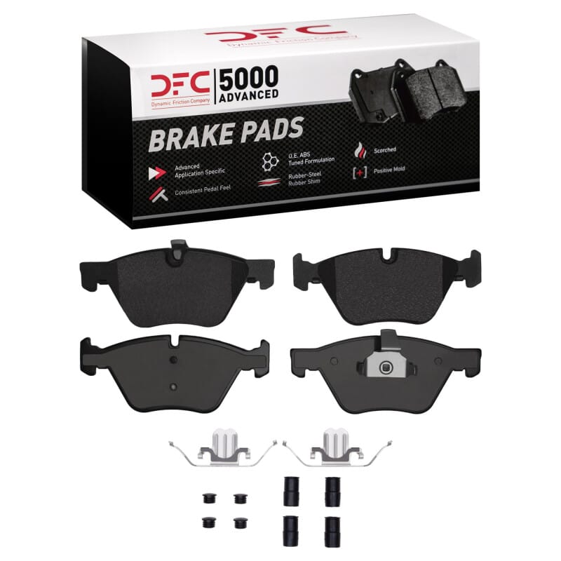 DFC — DFC 11-16 BMW X1 (USA/Canada) Front 5000 Advanced Ceramic Brake Pads and Hardware Kit
DFC Brake Pad Set
