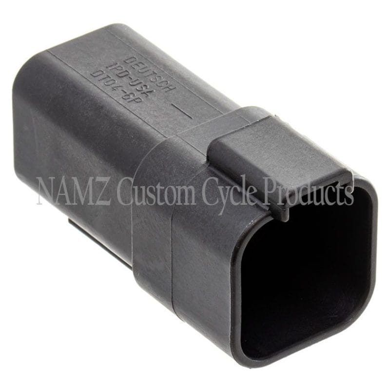 NAMZ — NAMZ Deutsch DT Series 6-Wire Receptacle & Wedgelock - Black (Repl. HD 72106-94BK)