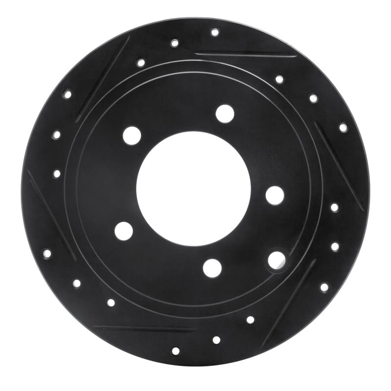 R1 Concepts — R1 07-17 Chrysler 200 Rear Left Drilled & Slotted Black Brake Rotor
R1 Brake Rotor Drill