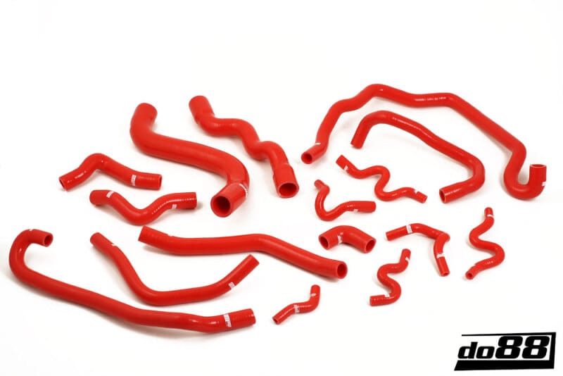 do88 — do88 SAAB 9-3 2.8t V6 2006- Coolant Hoses Red