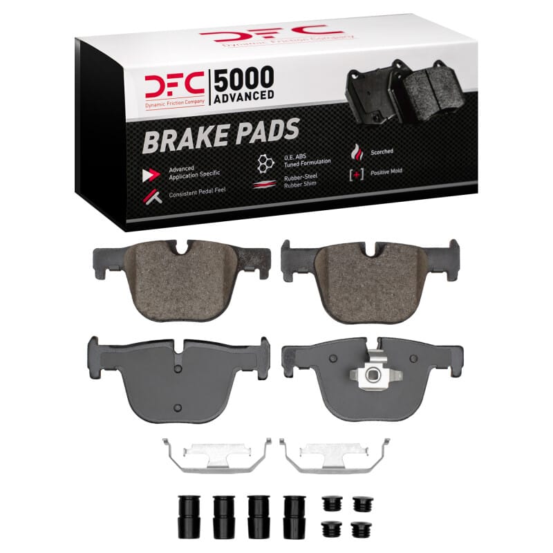 DFC — DFC 12-20 BMW 435i xDrive Gran Coupe Rear 5000 Advanced Ceramic Brake Pads and Hardware Kit
DFC Brake Pad Set
