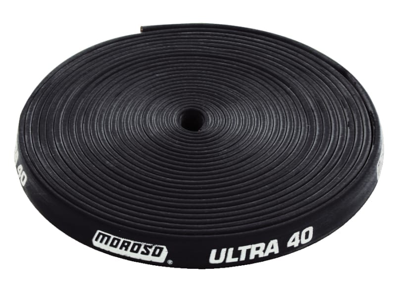 Moroso — Moroso Insulated Spark Plug Wire Sleeve - Ultra 40 - 8.65mm - Black - 25ft Roll
