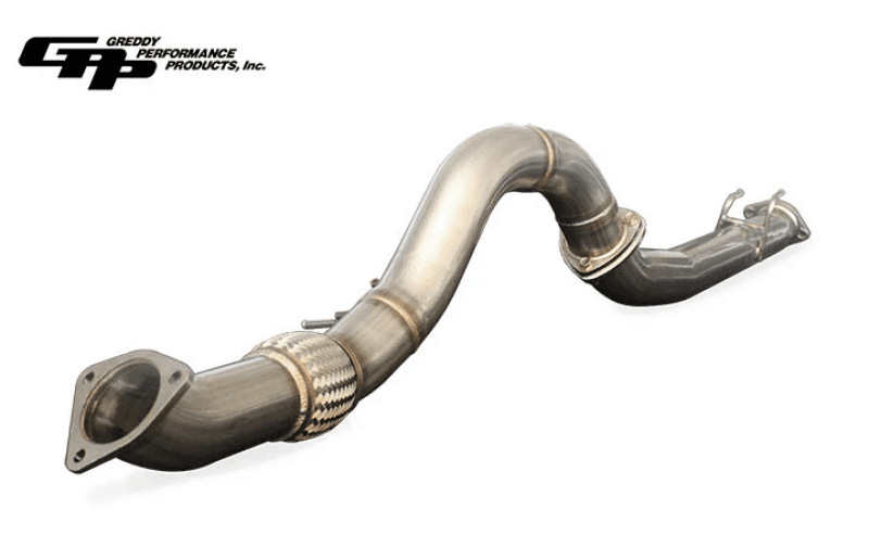 GReddy — GReddy 2017+ Honda Civic Type R EXR 3in Front Over Pipe & Mid Pipe Combo