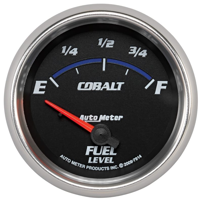 AutoMeter — Autometer Cobalt 66.7mm 0-90 ohms Fuel Level Gauge
GA 2.6" FUEL 0-90 CB