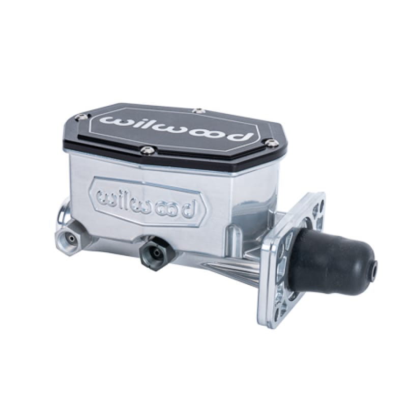 Wilwood — Wilwood Compact Tandem Master Cylinder w/ Mopar 4 Bolt Flange 1in Bore - Chrome