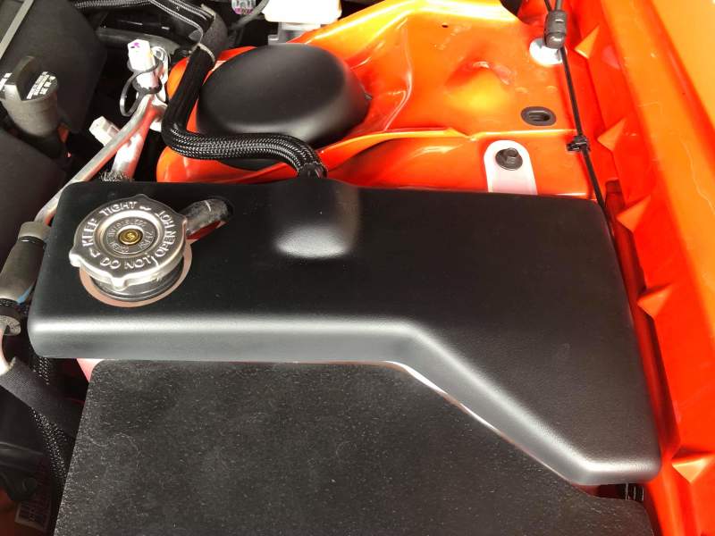 JLT — JLT 11-19 Dodge Charger/Challenger Black Textured Coolant Tank Cover