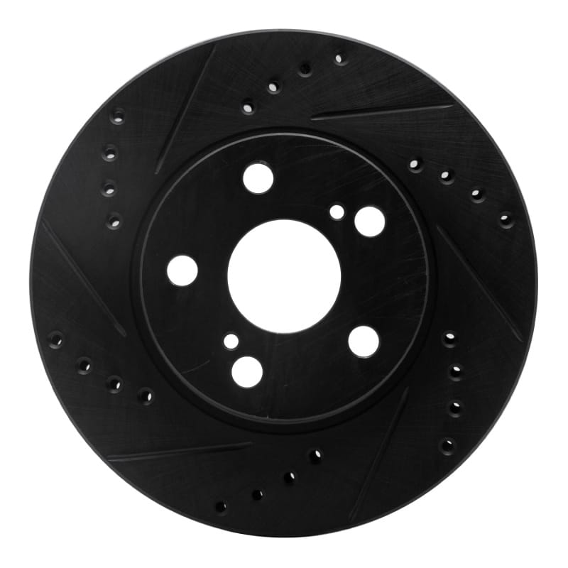 R1 Concepts — R1 04-09 Toyota Prius Front Left Drilled & Slotted Black Brake Rotor
R1 Brake Rotor Drill