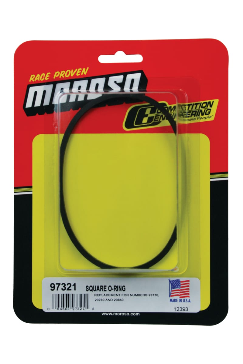 Moroso — Moroso Square O-Ring (Replacement for Part No 23770/23780/23840/23890)