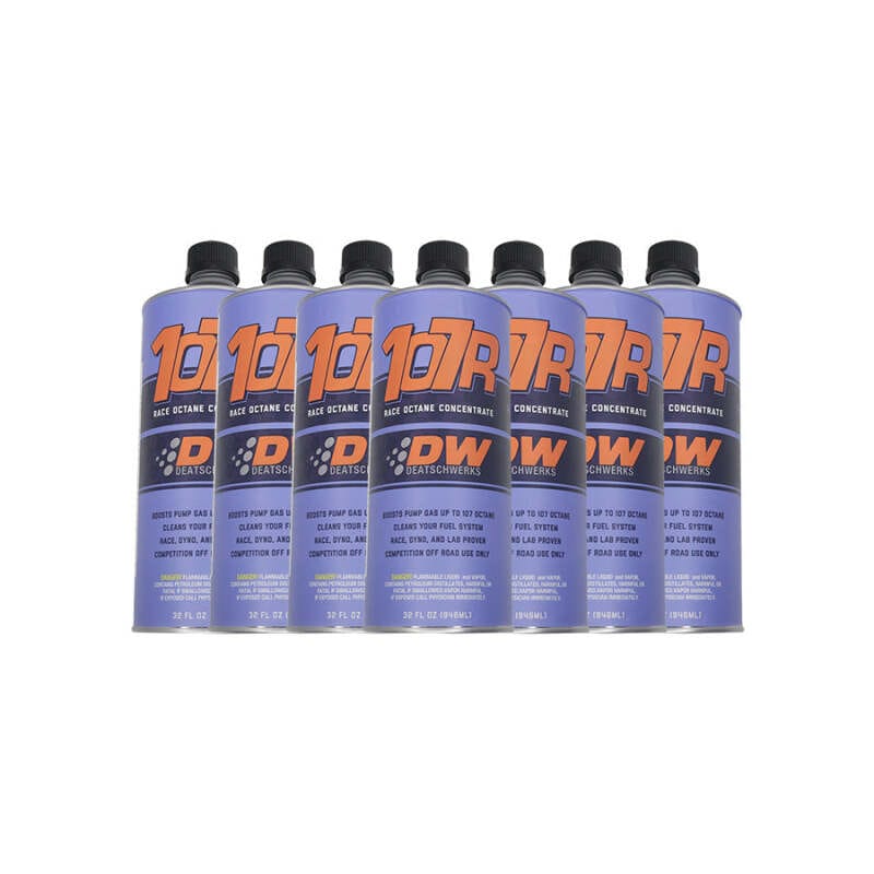 DeatschWerks — DeatschWerks 107R Race Octane Booster 32oz. Cans - Case of 8
Fuel Additive