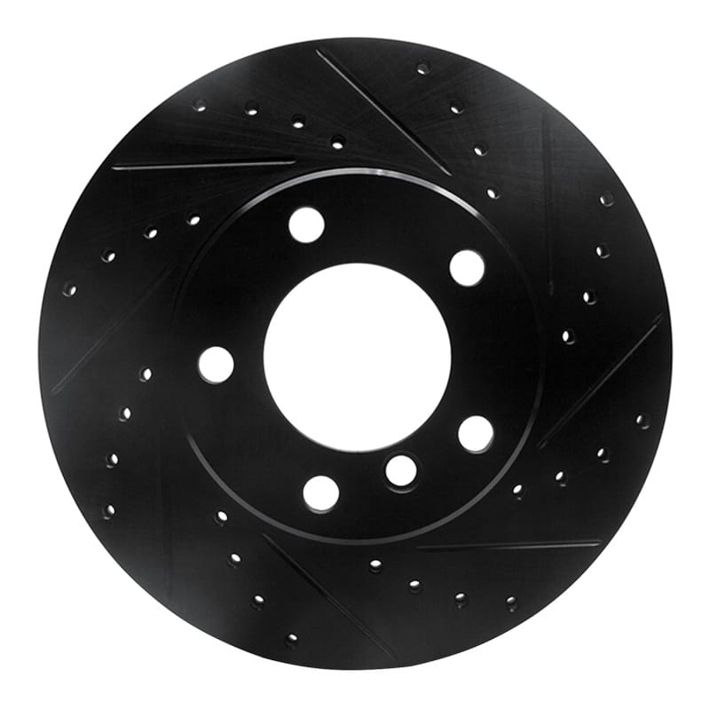 R1 Concepts — R1 96-03 BMW 525I (USA/Canada) Front Right Drilled & Slotted Black Brake Rotor
R1 Brake Rotor Drill