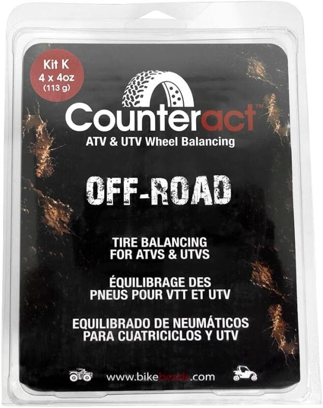 Counteract — Counteract ATV/UTV Balancing Bead DIY Kit: (4) 4oz Bags