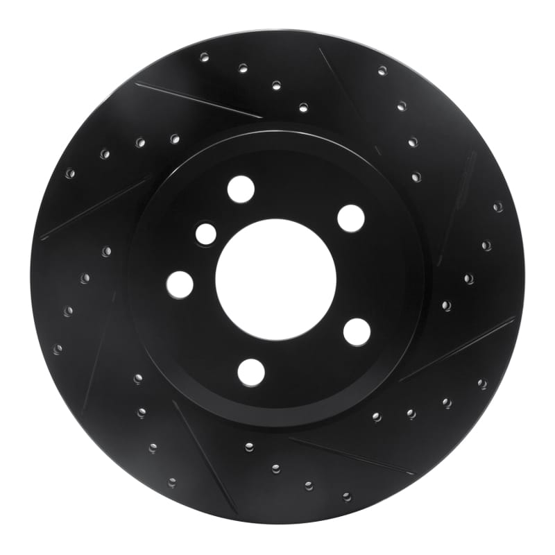 R1 Concepts — R1 04-10 BMW X3 Front Right Drilled & Slotted Black Brake Rotor
R1 Brake Rotor Drill