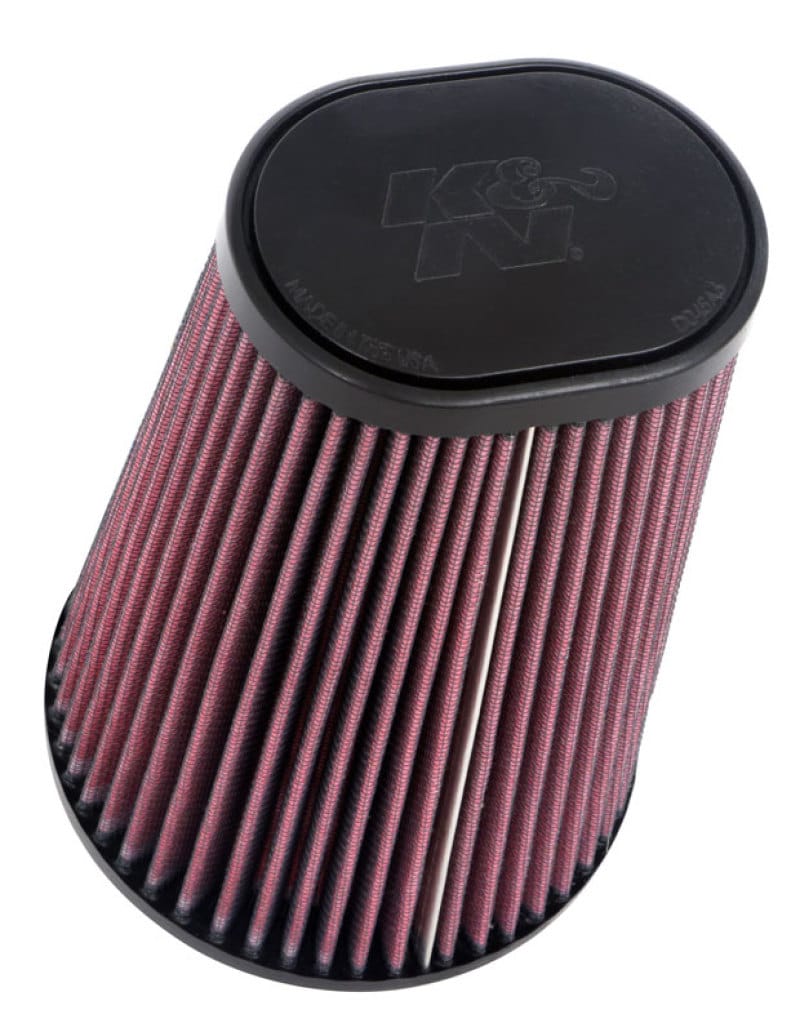 K&N Engineering — K&N Universal Round Clamp-On Air Filter 4-1/2in FLG, 5-7/8in B, 3-1/4in X 4-1/2in T, 8in H
Clamp-on Air Filter
