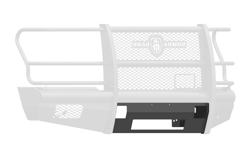 Road Armor — Road Armor 17-20 Ford F-250 Vaquero Front Non-Winch Plate Non-Winch Plate - Tex Blk