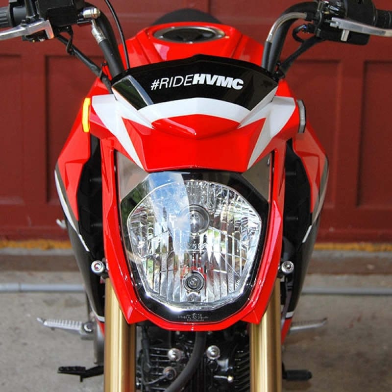 New Rage Cycles — New Rage Cycles 16+ Kawasaki Z125 Front Turn Signals w/Load EQ