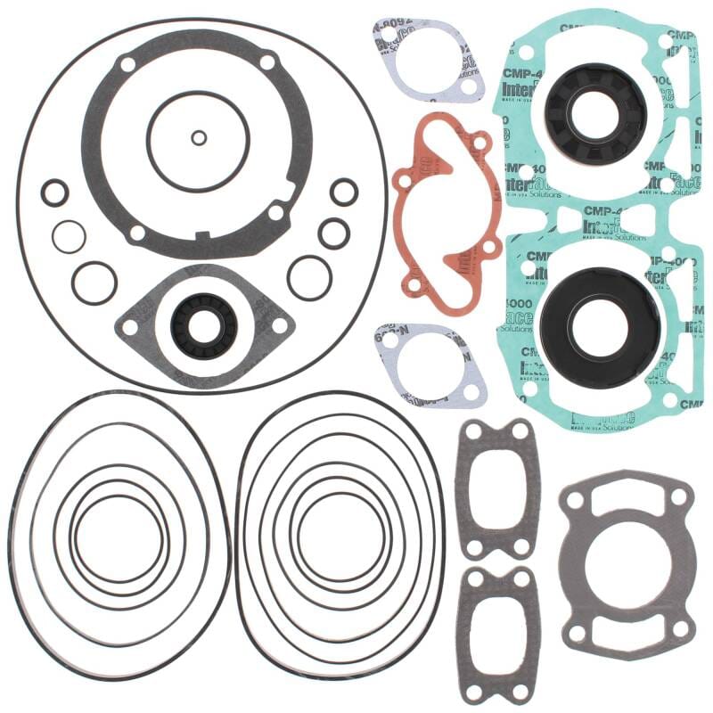 Vertex Pistons — Vertex Gaskets 90-91 Sea-Doo 580 Yellow Eng GT Complete Gasket Kit w/ Oil Seals