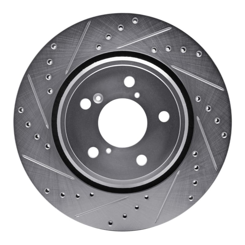 R1 Concepts — R1 15-25 Acura MDX Front Left Drilled & Slotted Silver Brake Rotor
R1 Brake Rotor Drill