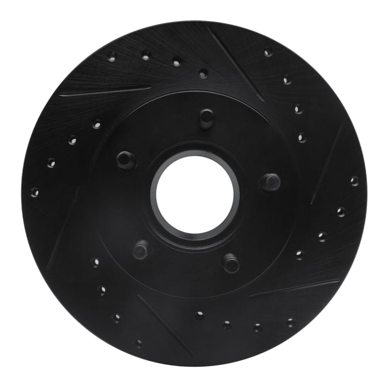 R1 Concepts — R1 83-92 Ford Explorer Front Right Drilled & Slotted Black Brake Rotor
R1 Brake Rotor Drill