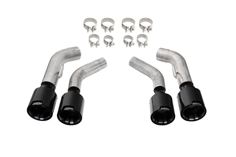 CORSA Performance — Corsa 2016-2024 Chevrolet Camaro SS / ZL1 Black Carbon Fiber 4.5in Twin Tip Kit
Exhaust