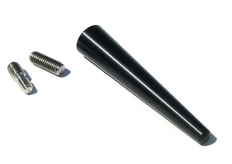 Torque Solution — Torque Solution Black Billet Shorty Antenna: Audi / Volkswagen