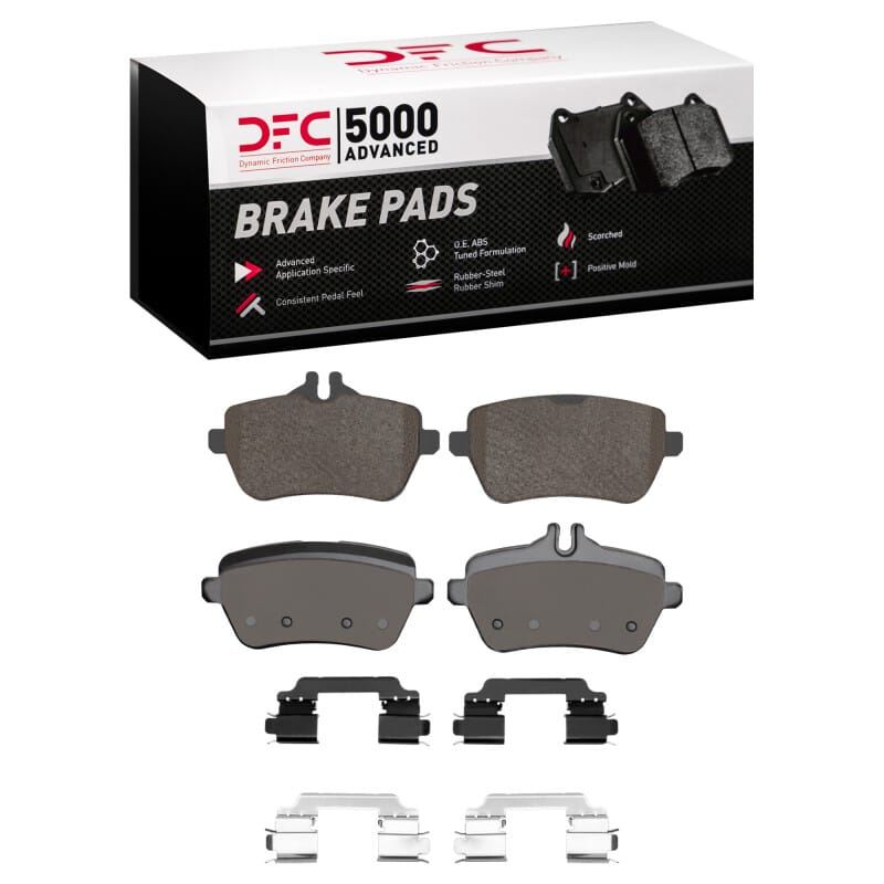 DFC — DFC 13-21 Mercedes-Benz SL400 Rear 5000 Advanced Low Metallic Brake Pads and Hardware Kit
DFC Brake Pad Set