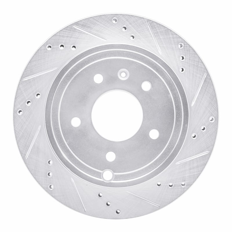 R1 Concepts — R1 07-15 Chevrolet CAPTIVA Rear Right Drilled & Slotted Silver Brake Rotor
R1 Brake Rotor Drill